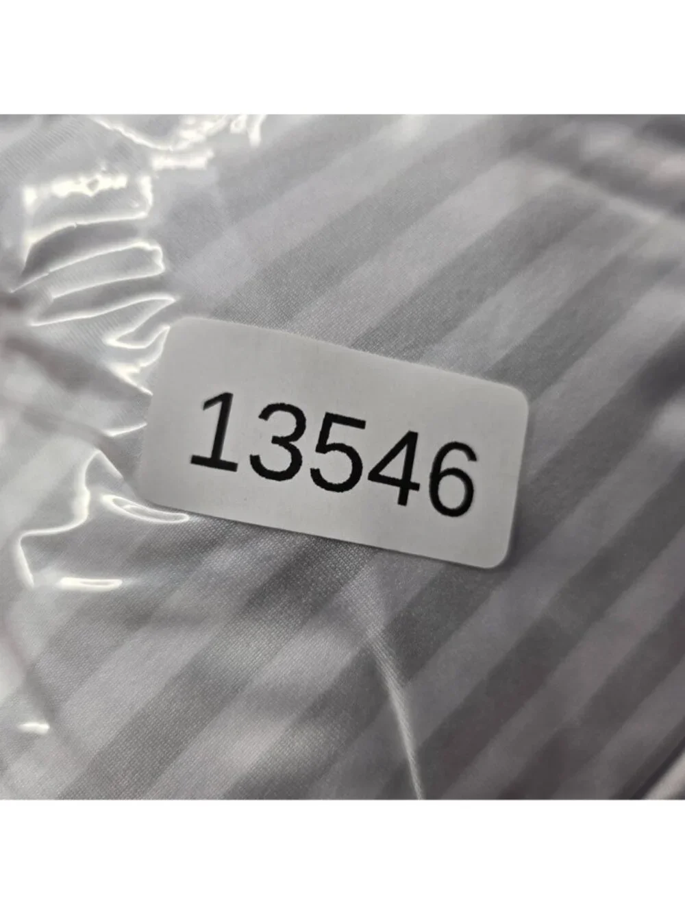 Mens Nike Golf Gray & White Striped Dri Fit Polo Shirt Short Sleeve Size XXL